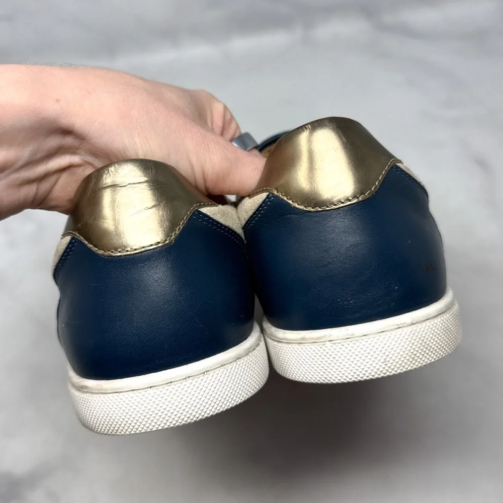 Christian Louboutin Naza Star Suede Leather Cap Toe Slip On Sneaker Shoe Mens 43 - Picture 9 of 15